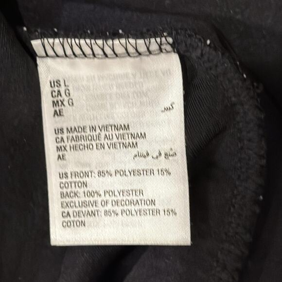 Maison Jules Women's Collared Shift Dress Black White Size L - Picture 9 of 11